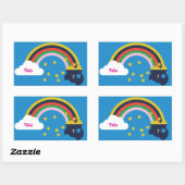 Regenboogpot met gouden sticker (Vel)