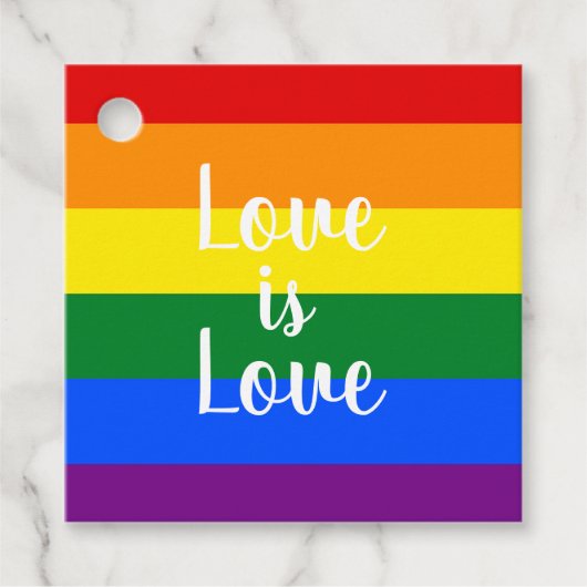 Regenboogpride - bedankjes labels (Voorkant)