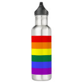 Regenboogpride Flag Liberty Bottle Waterfles (Rechts)
