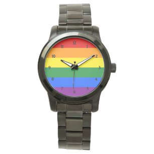 Regenboogpride Horloge
