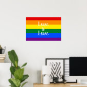 Regenboogpride - poster (Thuiskantoor)