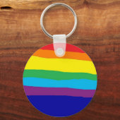 regenboogpride sleutelhanger (Voorkant)
