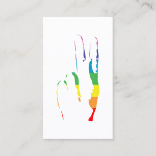 regenboogpride vredesbord visitekaartje