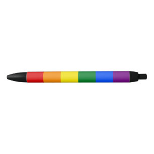 Regenboogpride Zwarte Inkt Pen