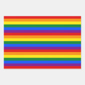 regenboogprideverpakkingspapier 3 design inpakpapier vel (Voorkant)
