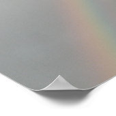 Regenboogprint Poster (Hoek)