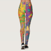 Regenboogprisma waterdruppels leggings (Achterkant)