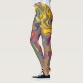 Regenboogprisma waterdruppels leggings (Links)