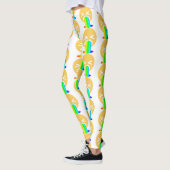 regenboogpuke emoji leggings (Links)