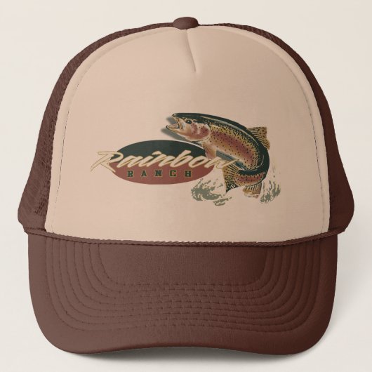 regenboogranch trucker pet (Voorkant)