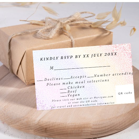 Regenboogreactie_2 RSVP Kaartje