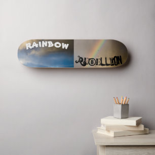 regenboogrebellenskateboard skateboard