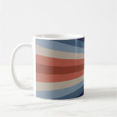 Regenboogreflectie in retrostijl koffiemok (Links)