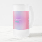 Regenboogreflecties Matglas Bierpul (Voorkant rechts)