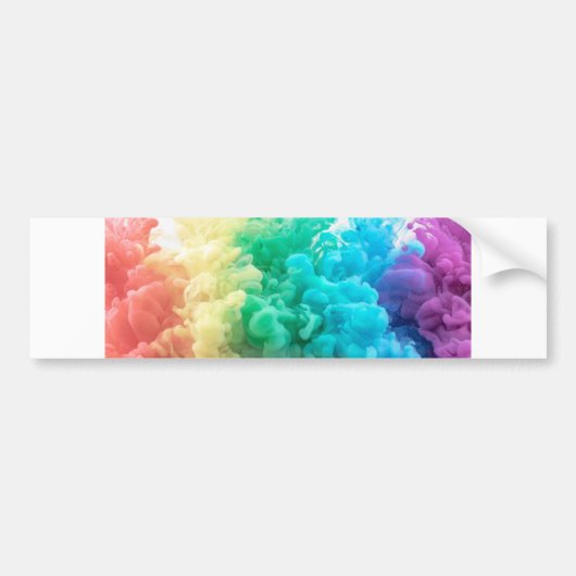 regenboogrokers bumpersticker (Voorkant)