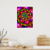 RegenboogRoos Poster (Keuken)