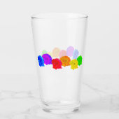 RegenboogRozen Glas (Achterkant)