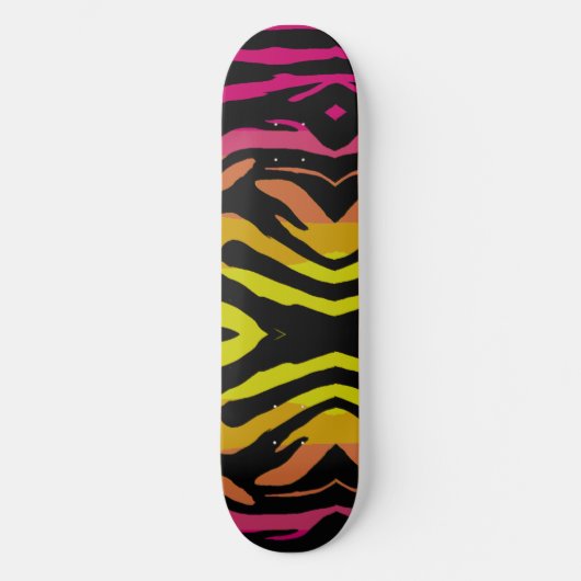 regenboogsafari skateboard (Voorkant)
