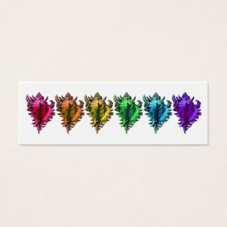 Regenboogschalen Ontvangtafel Kaarten Mini Visitekaartjes