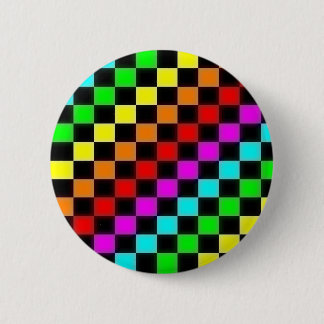 regenboogscheurtjes ronde button 5,7 cm