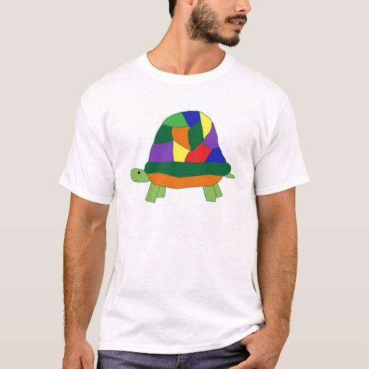 Regenboogschildpad T-shirt (Voorkant)