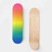 Regenboogskateboard Skateboard (Voorkant)