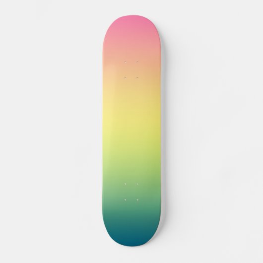 Regenboogskateboard Skateboard (Voorkant)