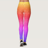 Regenboogslang Leggings (Achterkant)