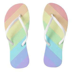 Regenboogslangen Teenslippers
