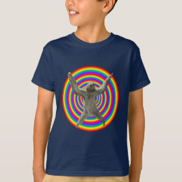 Regenboogsleuf T-shirt