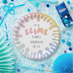 Regenboogslippartij Papieren Bordje