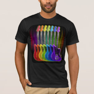 Regenboogspectrum Elektrische gitaar T-Shirt