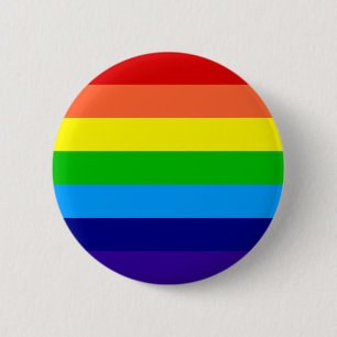 regenboogspectrum ronde button 5,7 cm
