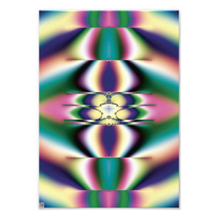 Regenboogspiegels Foto Afdruk