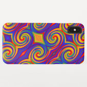 regenboogspin Case-Mate iPhone case (Achterkant (horizontaal))