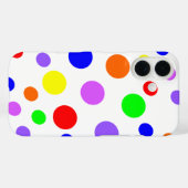 Regenboogspots Case-Mate iPhone Case (Achterkant (horizontaal))