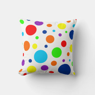 Regenboogspots Pillow Kussen