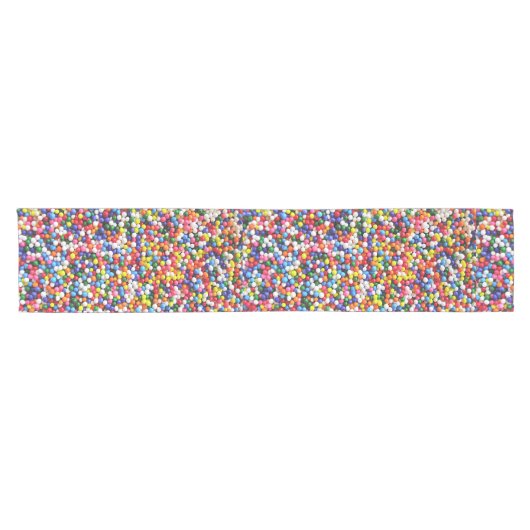 Regenboogsprinken Korte Tafelloper (Horizontaal)