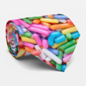 Regenboogsprinken Stropdas (Opgerold)