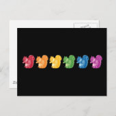 Regenboogspuiten Briefkaart (Voorkant / Achterkant)