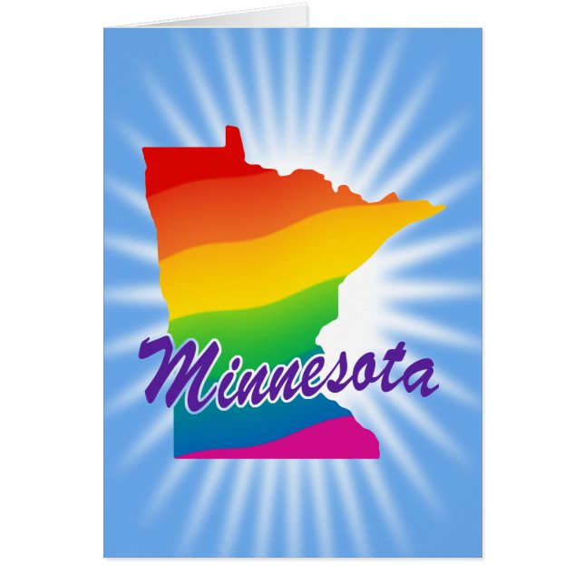 Regenboogstaat Minnesota (Voorkant)
