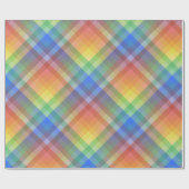 Regenboogstang Cadeaupapier (Vlak)