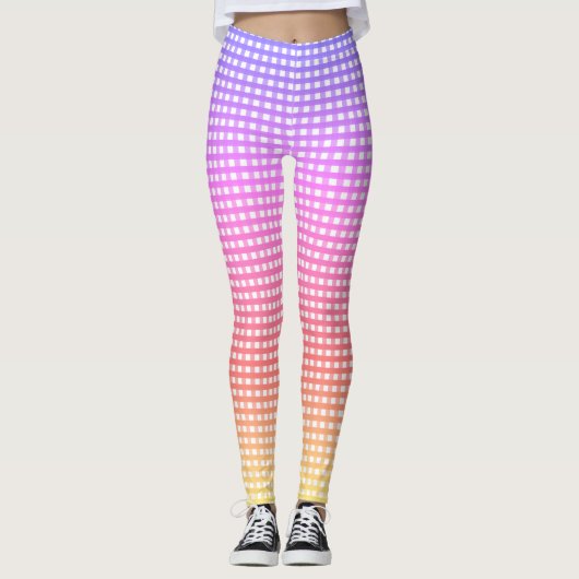 Regenboogstang Leggings (Voorkant)