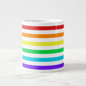 Regenboogstapes 2 Jumbo-Mok Extra Grote Mok (Voorkant)