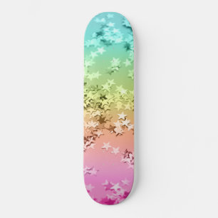 Regenboogstaren Glitter #1 #sjiny Skateboard