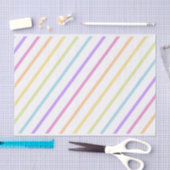 Regenboogstaven voor pastel tissuepapier (Craft)