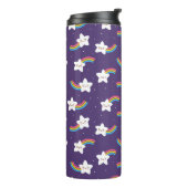 Regenboogsterren Thermische trommel Thermosbeker (Gedraaid links)