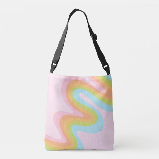 Regenboogstraal Crossbody Tas (Achterkant)