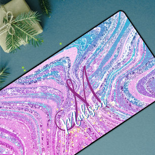 Regenboogstralen voor de eenhoorn bureaumat