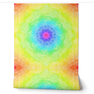 Regenboogstraling Behang